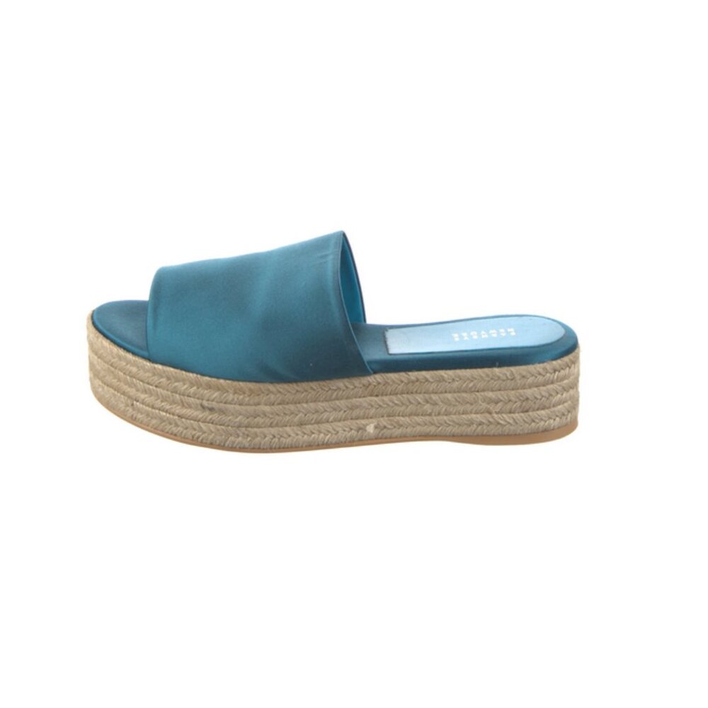 Barney's New York Satin Espadrilles